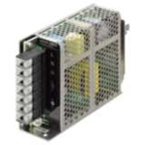 Power supply, 100 W, 100 to 240 VAC input, 5 VDC, 16 A output, DIN-rai image 2