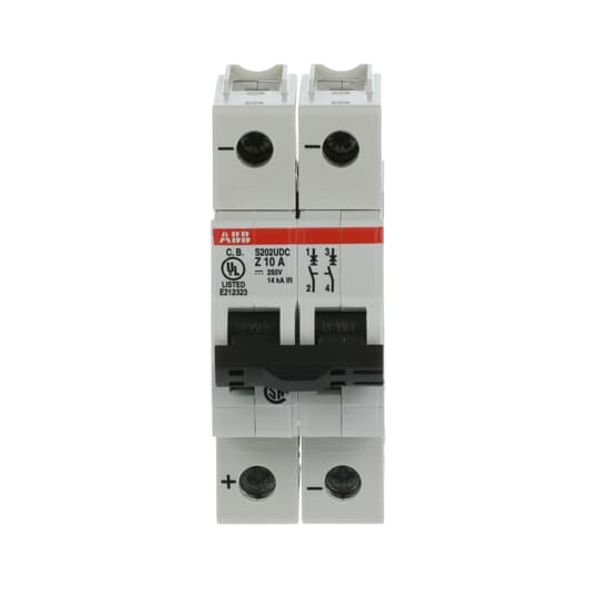 S202UDC-Z10 Miniature Circuit Breaker - 2P - Z - 10 A image 3