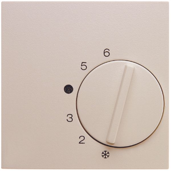 Centre plate w. setting knob f. thermostats w. change-over cont., S.1, image 1