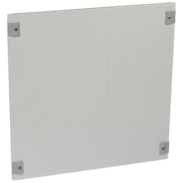 Metal faceplate XL³ 800/4000 - 1-3 DPX 250/630+elcb - vert - 1/4 turn - 24 mod image 2