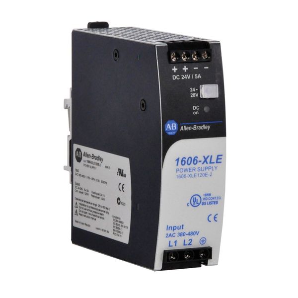 Power Supply, Switched Mode, 120W Output, 24-28 Output Voltage, 2P image 1