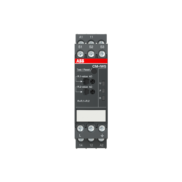 CM-IWS.2S Insulation monitoring relay 1c/o, 1-100kOhm, 24-240VAC/DC image 2