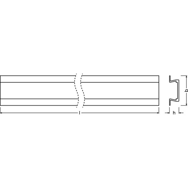 Flat Profiles for LED Strips -PF01/UW/22X6/10/2 image 2