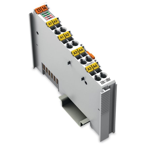 4-channel analog input for NTC resistance sensors Adjustable light gra image 1
