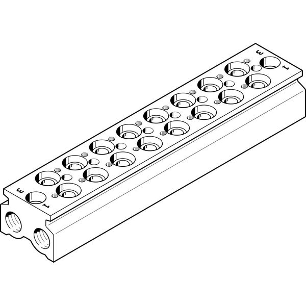 CPE18-3/2-PRS-3/8-8 Connection block image 1