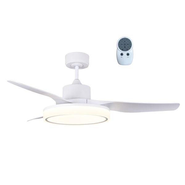 Aran LED Ceiling Fan  36W 3200 Lm CCT Double Lighting image 1