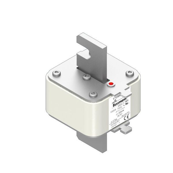 Fuse-link, high speed, 1000 A, AC 690 V, size 3, 76 x 92 x 126 mm, aR, IEC, type T indicator image 9