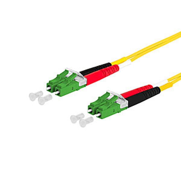 OpDAT patch cord LC-D APC/LC-D APC OS2, 0.5 m image 3