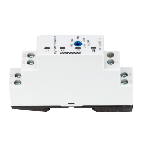 Voltage monitoring relay 3-phase, adjustable 160-240V, 1CO image 7