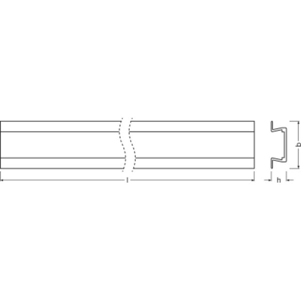 Flat Profiles for LED Strips -PF01/UW/22X6/10/1 image 5
