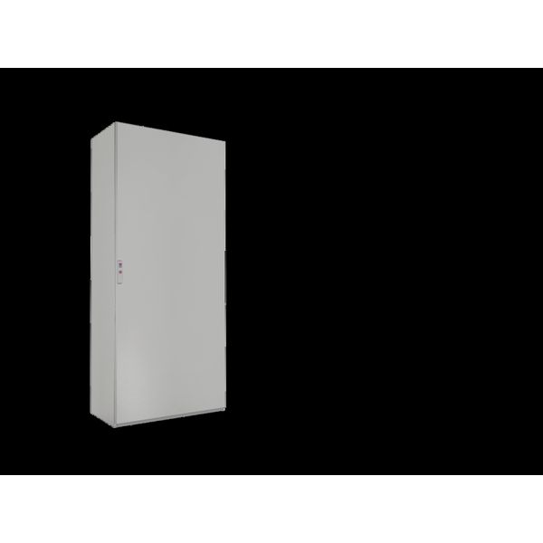 VX SE free-standing enclosure system, WHD: 800x1800x400 mm, sheet steel image 1