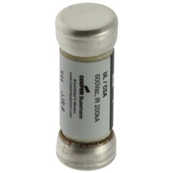 Fuse-link, LV, 6 A, AC 600 V, 14 x 38 mm, T, UL, very fast acting image 19