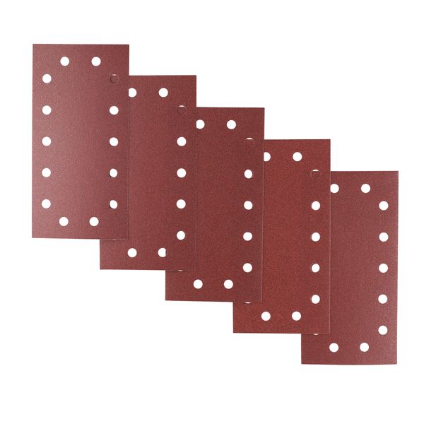 5x Half Punched Velcro 115x230mm image 1