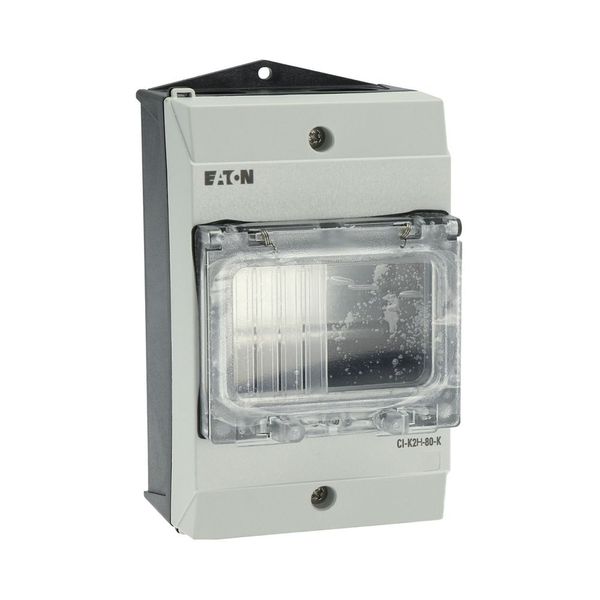 Insulated enclosure, HxWxD=160x100x80mm, +hinged cover image 18