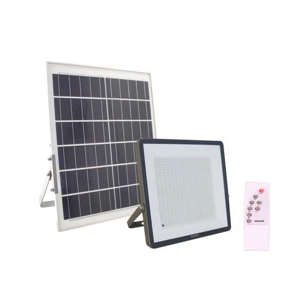 Ledinaire Floodlights Solar, 20 W, 2800 lm, 4000 K, CRI80, IR remote, Symmetrical, IP65 image 1