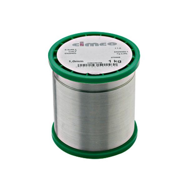 Lead-free electronic solder 1,5mm 250g, DIN 29453, image 1