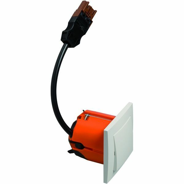 PEHA Socketline button 1-pole with Winsta coding plug S image 1