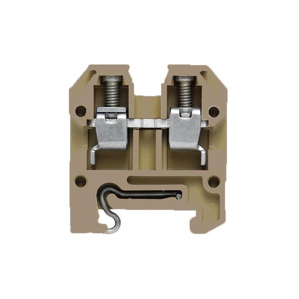 Feed-through terminal block, Screw connection, 4 mm², 400 V, 32 A, Num image 1