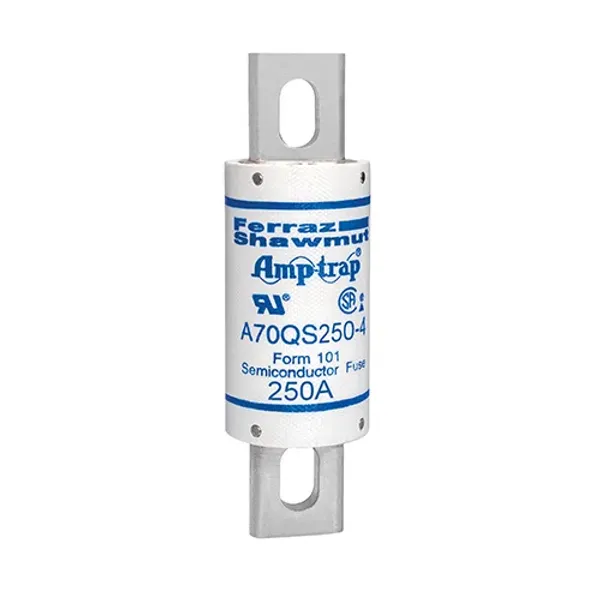 High Speed Fuse Amp-Trap® A70QS 700VAC 700VDC 250A Bolted Blade image 1