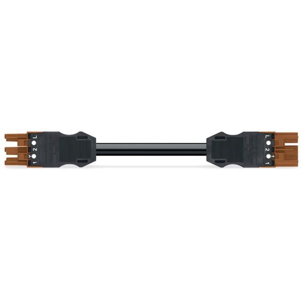 pre-assembled interconnecting cable;Eca;Socket/plug;red image 1