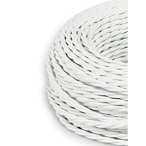 Textile Cable 3*2.5 white EDM 11906 image 1