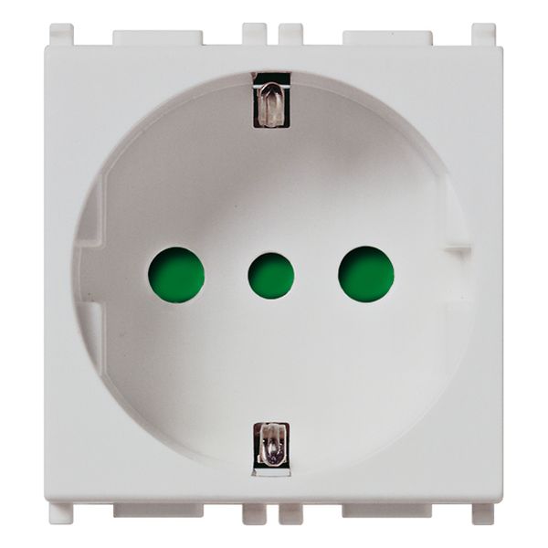 2P+E 16A P30 outlet Silver image 1