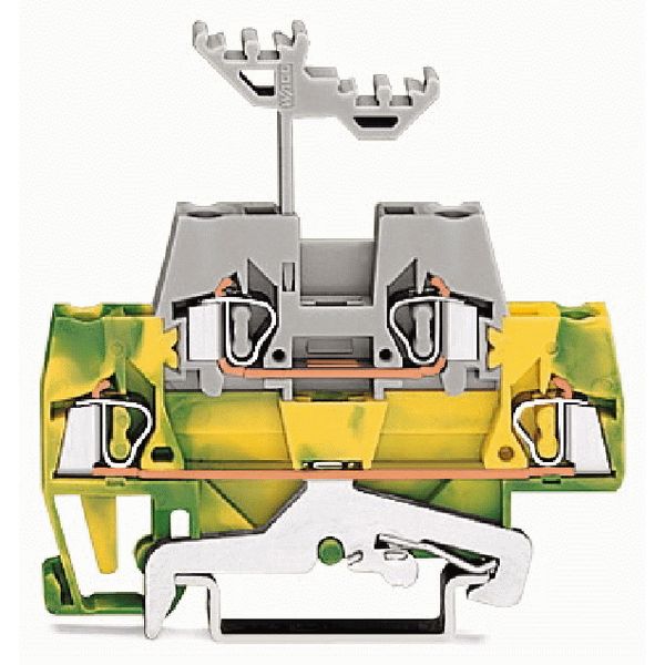 Double-deck terminal block Ground conductor/through terminal block 2.5 image 1