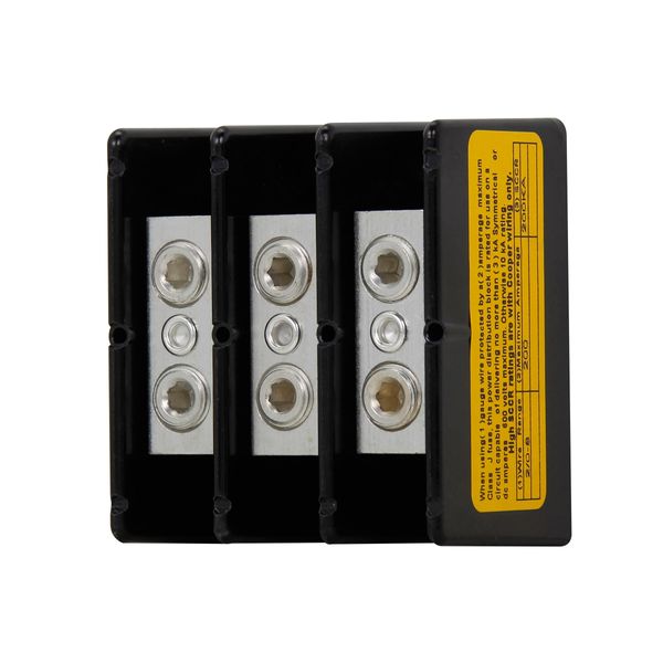 Terminal block, low voltage, 175 A, AC 600 V, DC 600 V, 3P, UL image 6