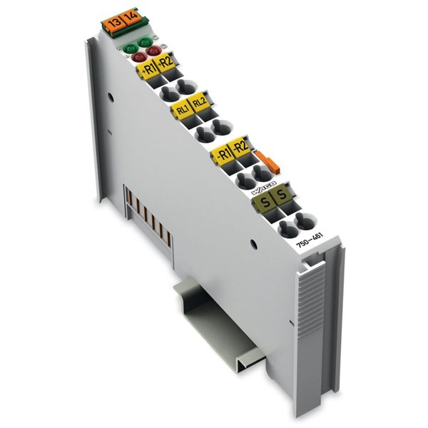 2-channel analog input For Pt100/RTD resistance sensors light gray image 1