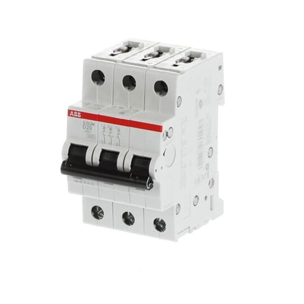 S203M-C20 Miniature Circuit Breaker - 3P - C - 20 A image 3