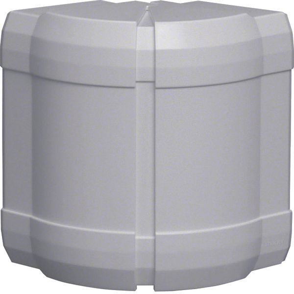 External corner adjustable for wall trunking BRN 70x130mm of PVC in li image 1