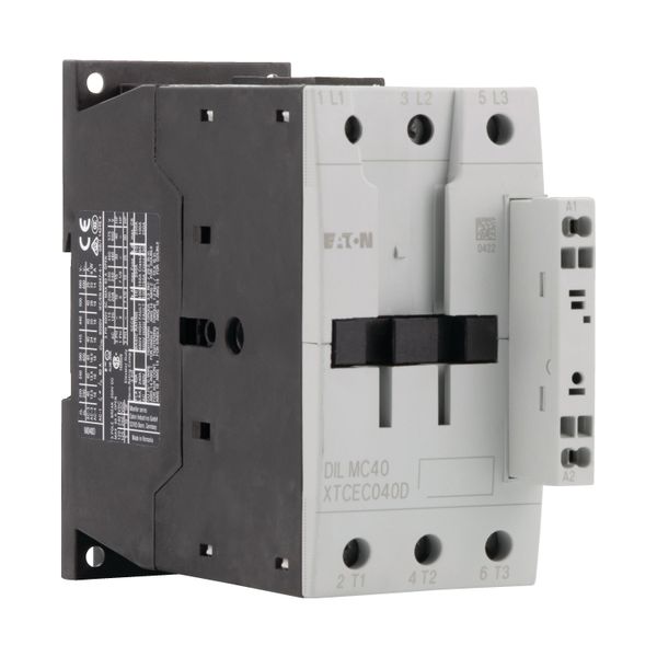 Contactor, 3 pole, 380 V 400 V 18.5 kW, 230 V 50/60 Hz, AC operation, Spring-loaded terminals image 14