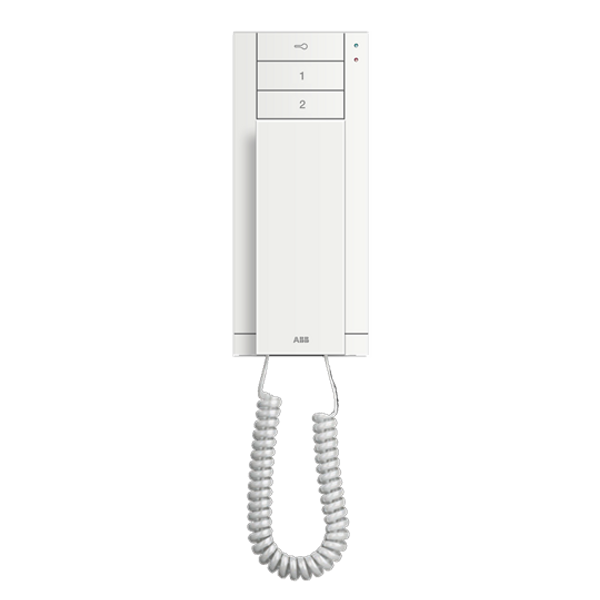 M22002-W-02 Audio handset indoor station, 3 buttons,White image 2