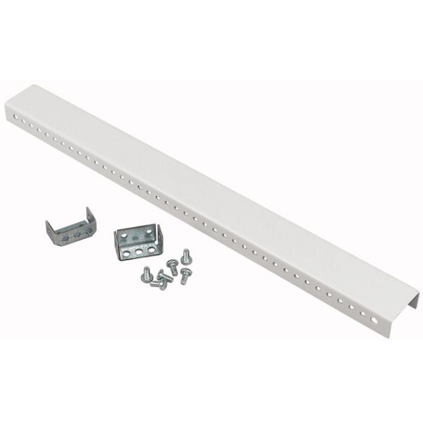 Strip for snap-on cover, HxW=650x425mm, grey image 1