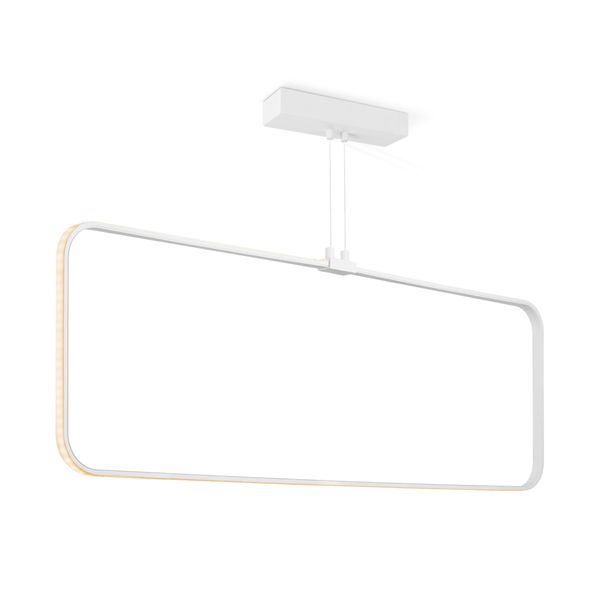 LED quad pendant lamp ↔ 90 cm white image 1