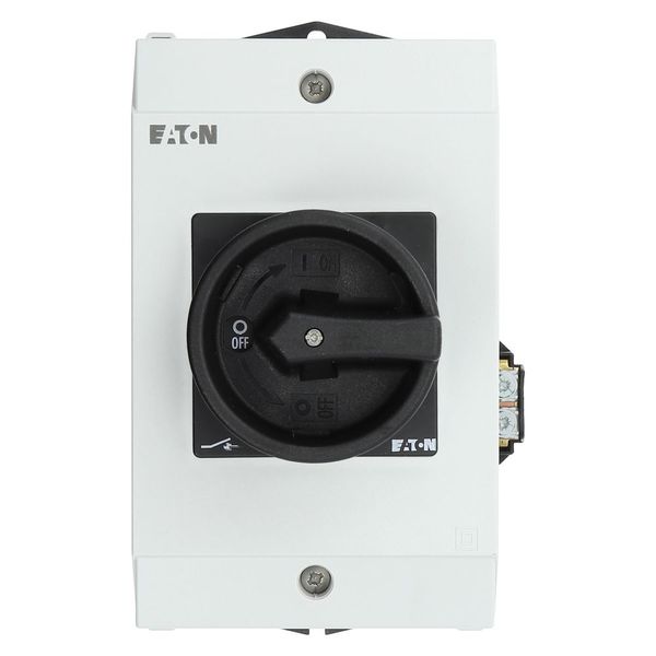 Main switch, P1, 25 A, surface mounting, 3 pole + N, STOP function, Lo image 19