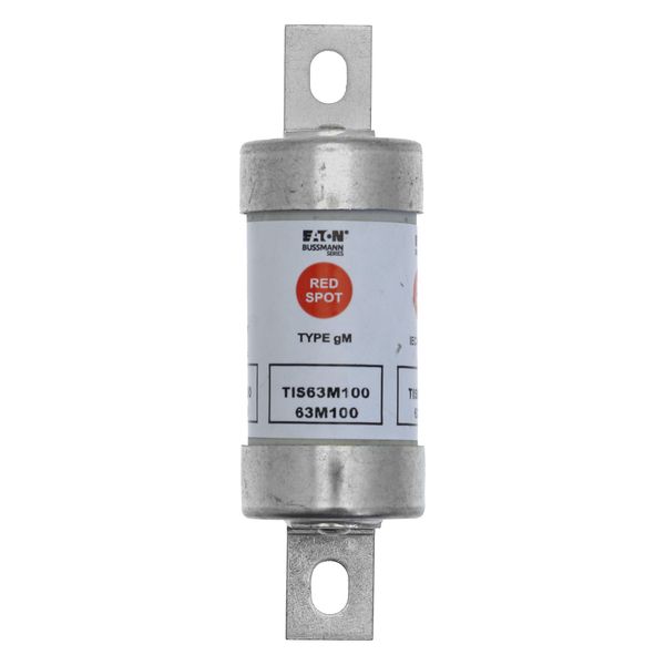 Fuse-link, LV, 63 A, AC 660 V, DC 460 V, BS88/A3, 22 x 86 mm, gM, BS, 63M100 image 29