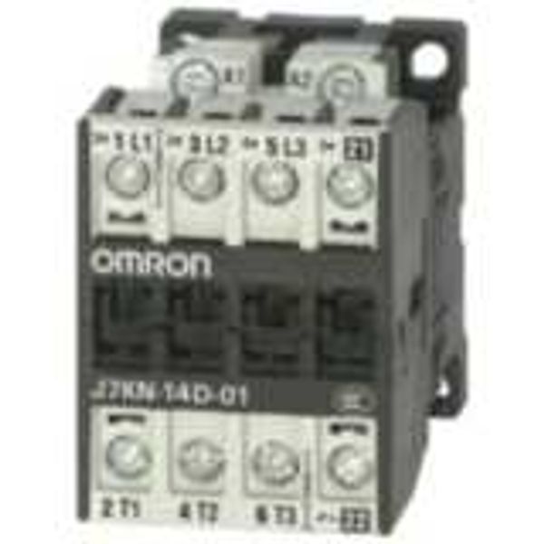 Contactor, 3-pole, 14 A/5.5 kW AC3 (25 A AC1) + 1B auxiliary, 24 VAC image 3