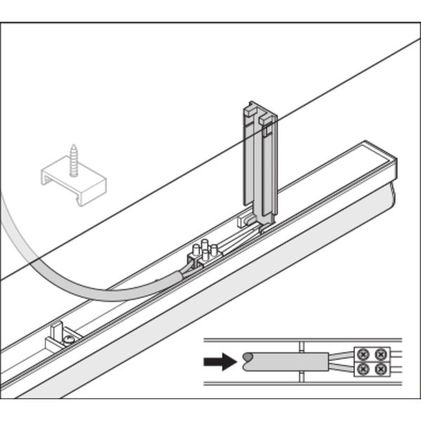 LINEAR COMPACT BATTEN 1500 25 W 4000 K image 4