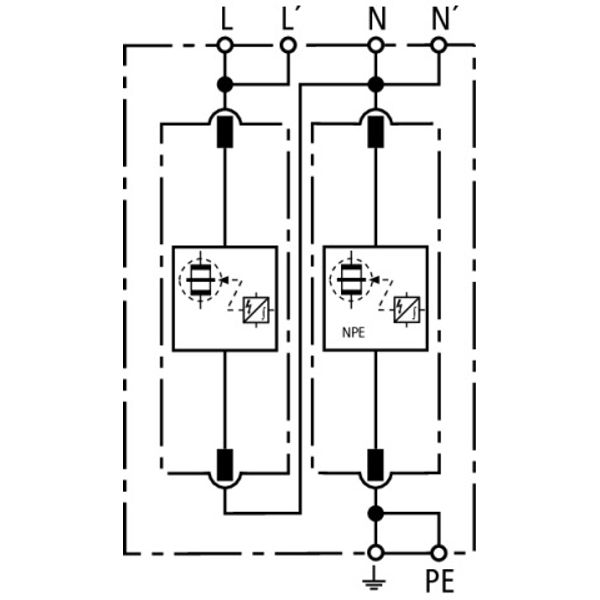 Multipole DEHNventil modular  type 1 and type 2 according to EN 61643- image 3