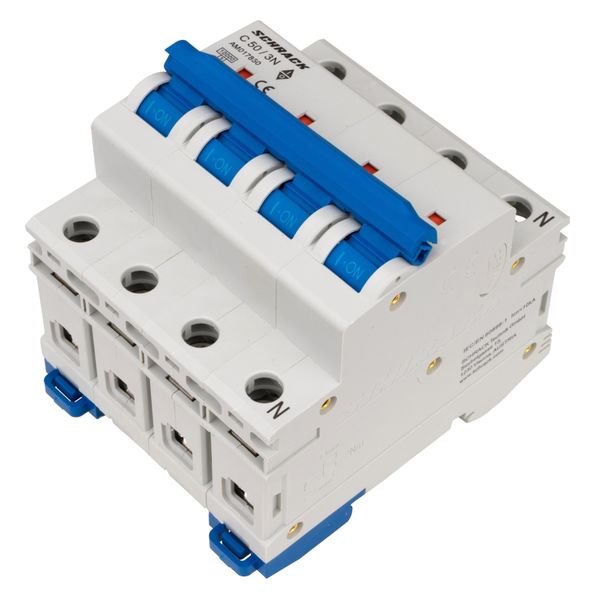 Miniature Circuit Breaker (MCB) AMPARO 10kA, C 50A, 3+N image 7