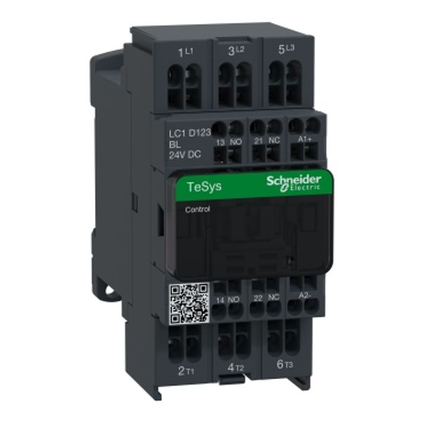 TeSys Deca contactor - 3P(3 NO) - AC-3/AC-3e - = 440 V 12 A - 24 V DC coil image 4