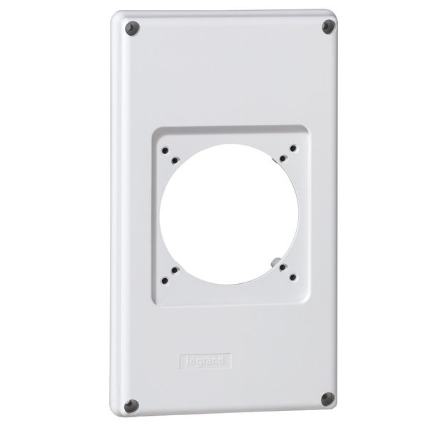 Faceplate for combined unit P17 - 1 socket 16 or 32 A image 2
