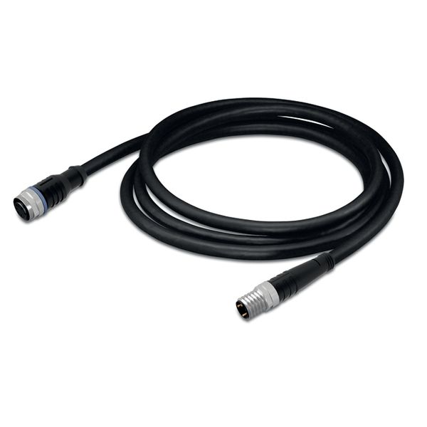Sensor/Actuator cable M12A socket straight M8 plug straight image 4