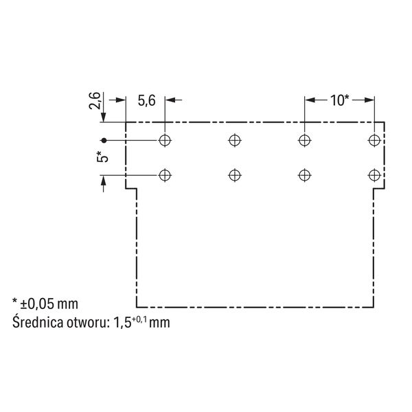 Socket for PCBs angled 4-pole white image 7