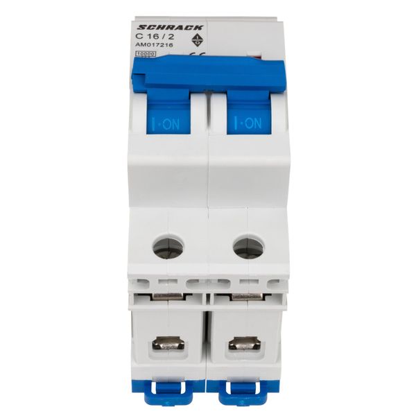 Miniature Circuit Breaker (MCB) AMPARO 10kA, C 16A, 2-pole image 2