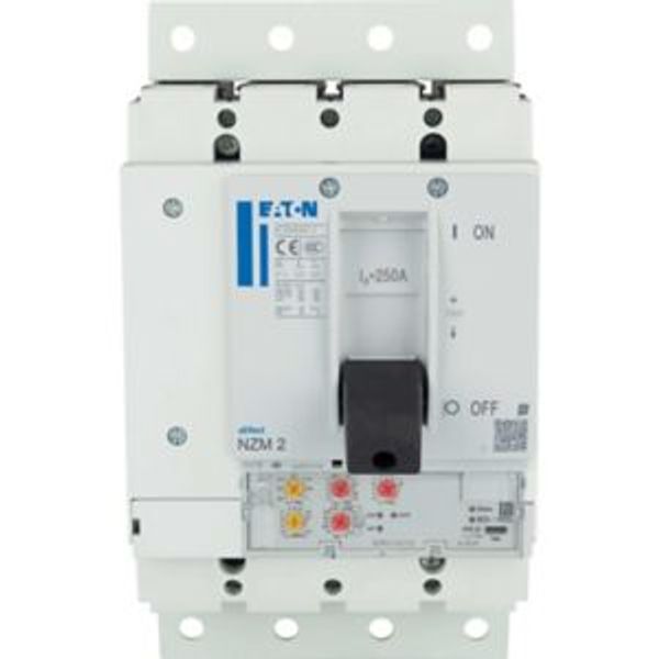NZM2 PXR20 circuit breaker, 250A, 4p, plug-in technology image 6