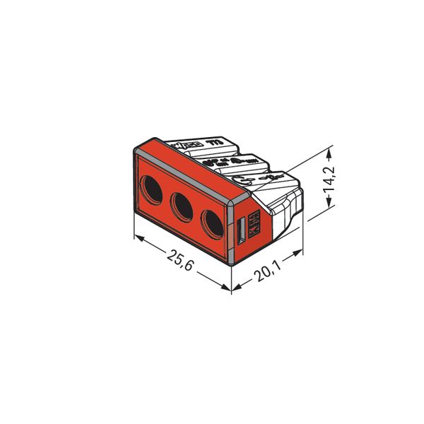 PUSH WIRE® connector for junction boxes for solid and stranded conduct image 4