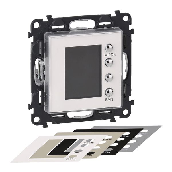 Display thermostat Valena Life - flush-mounting - 2 modules image 1