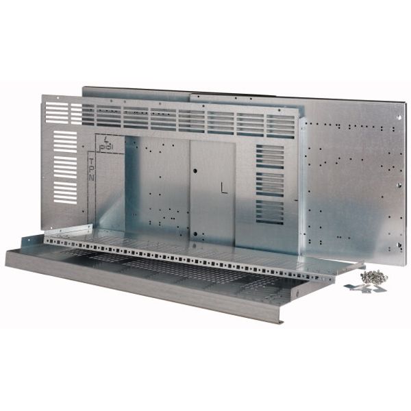 Mounting kit for IZMX40, withdrawable, H=550mm, W=1000mm image 1